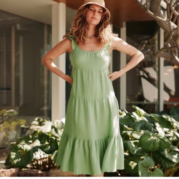 Marine Layer Dresses & Skirts - Marine Layer Jude Gauze Midi Dress, Size Small